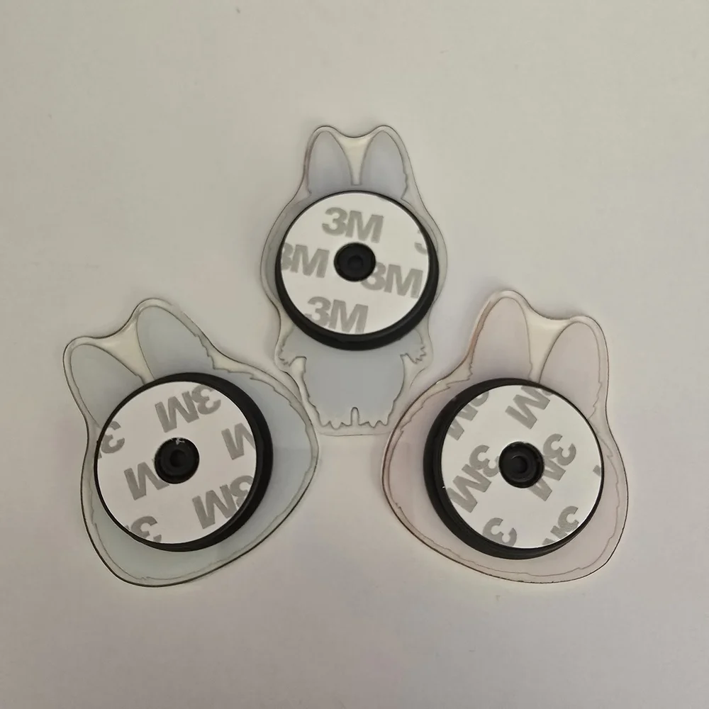 Labubu Phone Holder Set – Blue, Pink & Brown - Picture 2 of 2